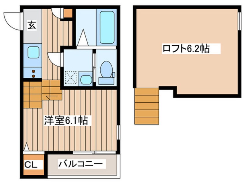 間取図 メルヴェイユ東照宮