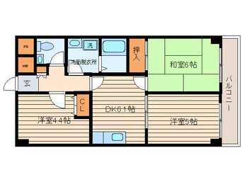 間取図 ライフピアⅢ