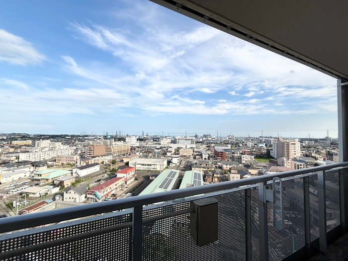 室内からの展望 ライフピアⅢ