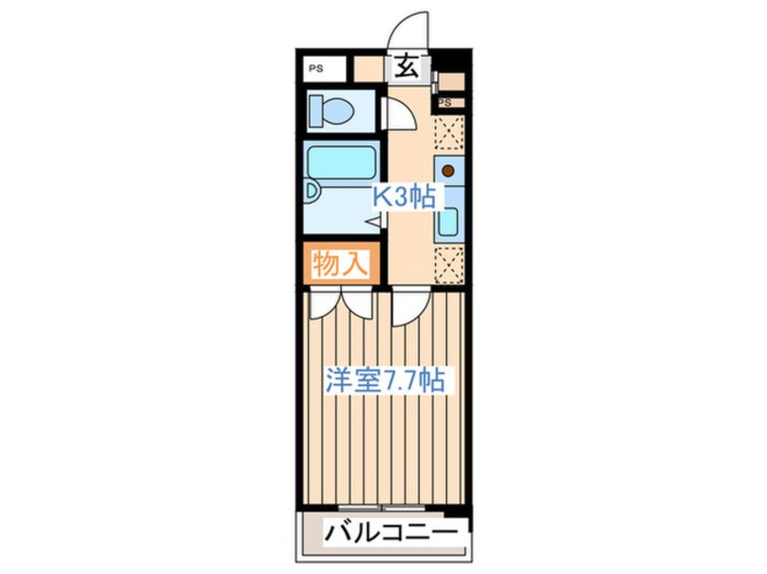 間取図 グランデアオキ