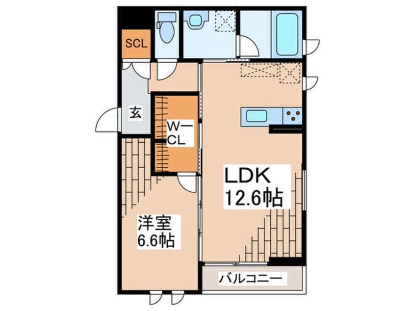 間取図 クライネシュロス