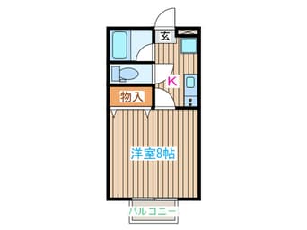 間取図 グランツ宮城野