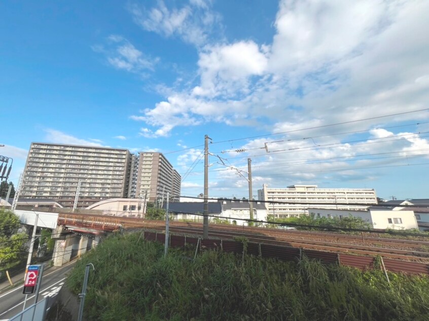 室内からの展望 ハイツ秋田屋