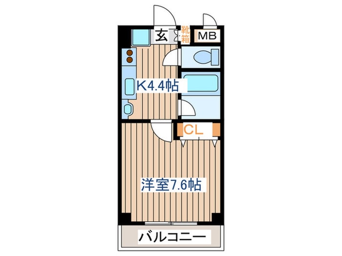 間取り図 アバンサール泉中央