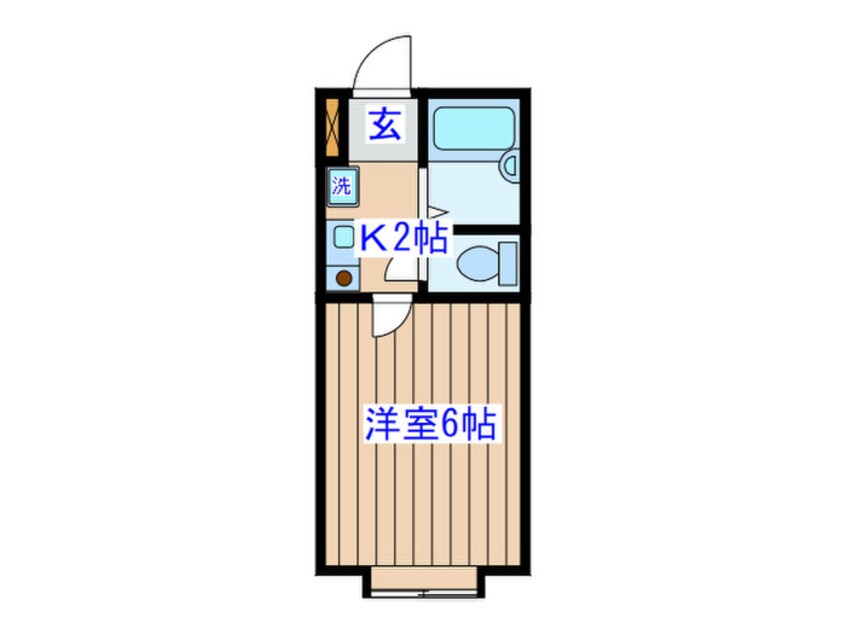 間取図 ベルシティ萩野町