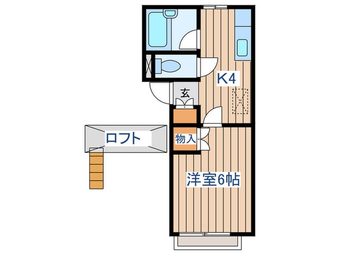間取り図 Ｃｕｂｂｙ2番館