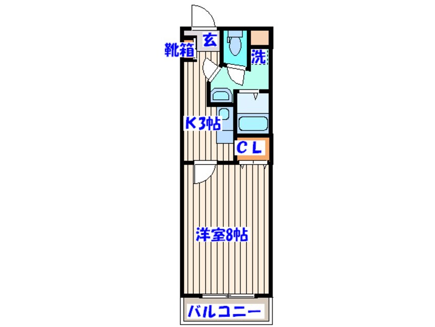 間取図 リヴィエール仙台西