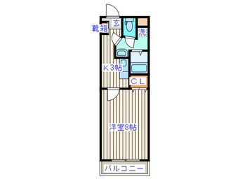 間取図 リヴィエール仙台西