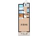 日昭箱塚ビル 1Kの間取り