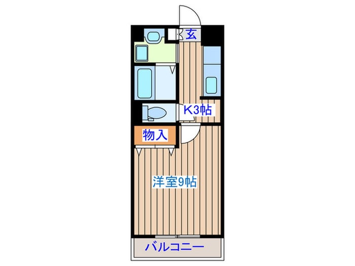 間取り図 エスポワ－ル加美