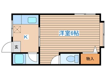 間取図 リバーサイド越路