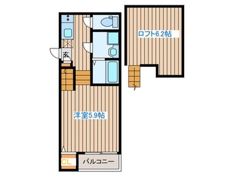 間取図 ハーモニーテラス西中田Ⅶ