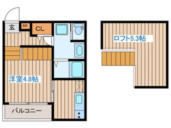 間取図 ハーモニーテラス西中田Ⅶ