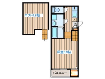 間取図 ハーモニーテラス西中田Ⅶ