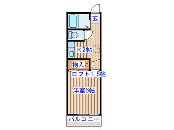 間取図 プリンスコ－ト原町