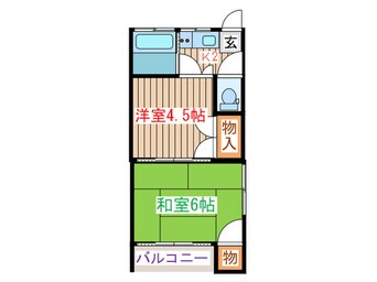 間取図 三浦アパート