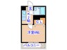 オイゼンビル 1Kの間取り