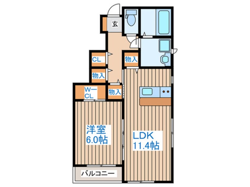 間取図 ル・シエル