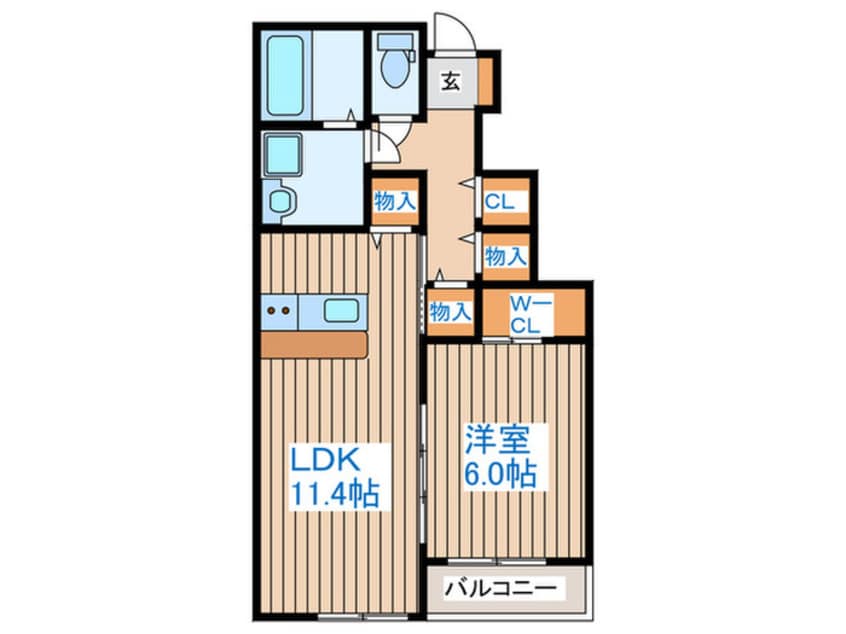 間取図 ル・シエル