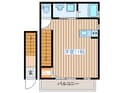 メトロコート六丁の目の間取図