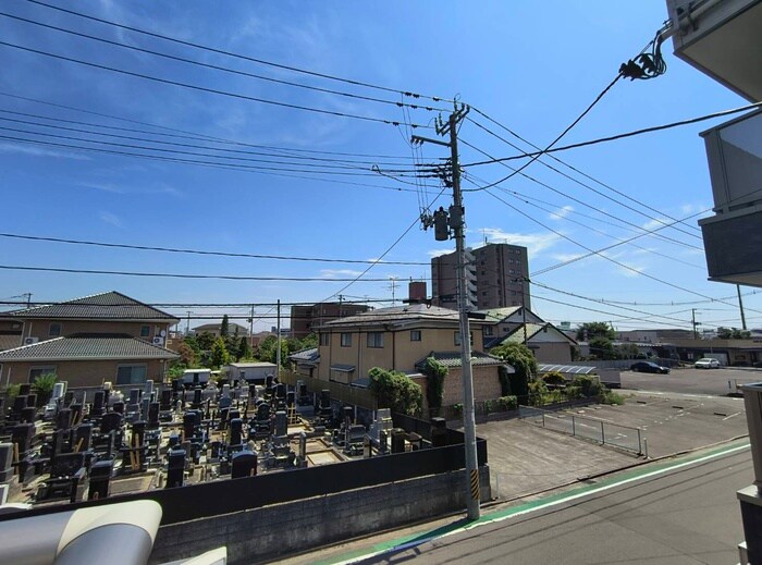 室内からの展望 メトロコート六丁の目