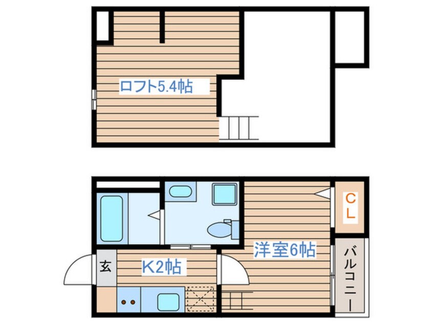 間取図 Reveur大野田