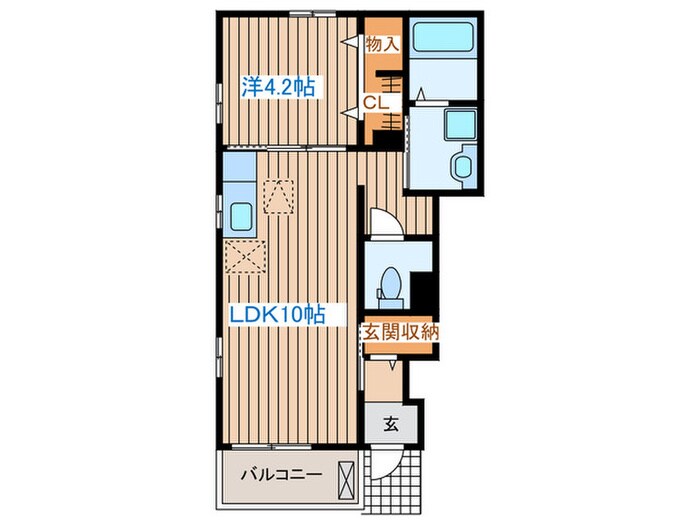間取り図 七ツ森ファーストTS B
