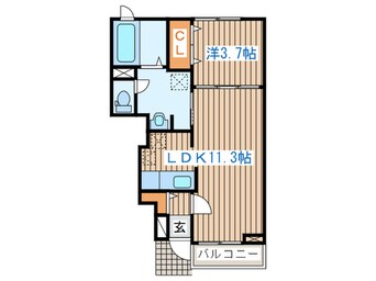 間取図 グランデュールV