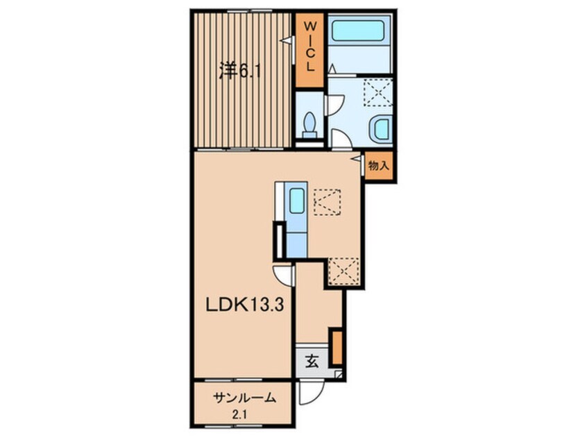 間取図 ヴィクトワール