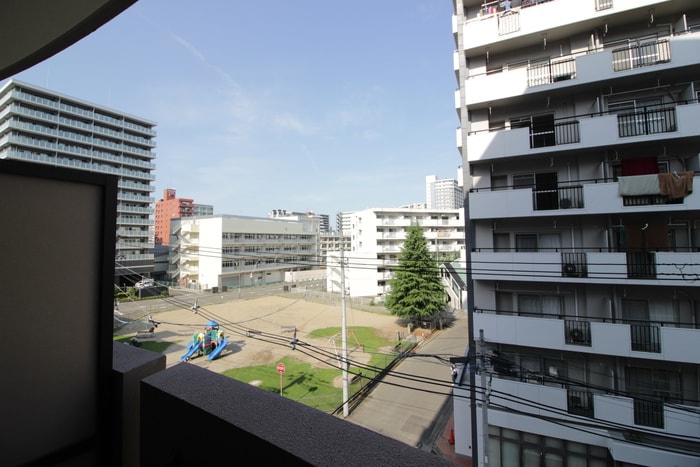 室内からの展望 チェンピー榴岡Ⅲ