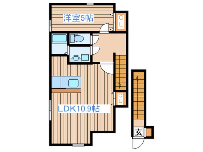 間取図 ブロッサム遠見塚