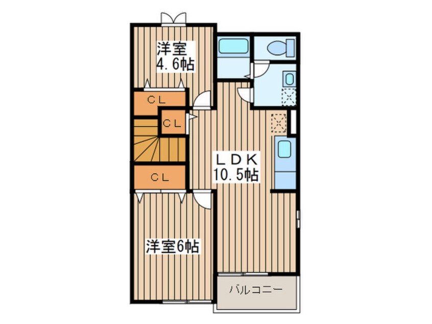 間取図 グランデパインヒルズB