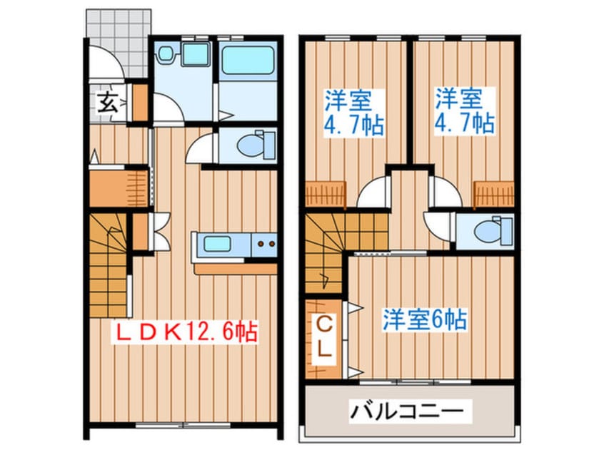 間取図 ハイルザーム参番館