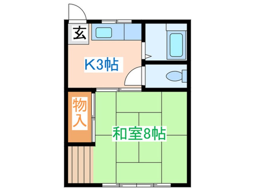 間取図 最上ハイツ