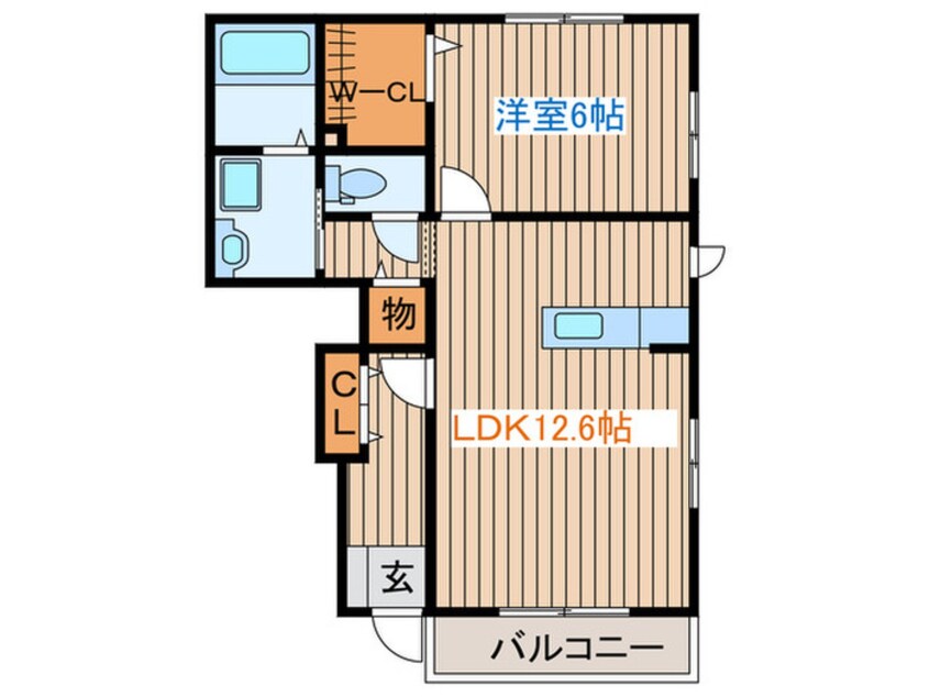 間取図 ボルックスⅢ