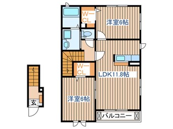 間取図 ボルックスⅢ