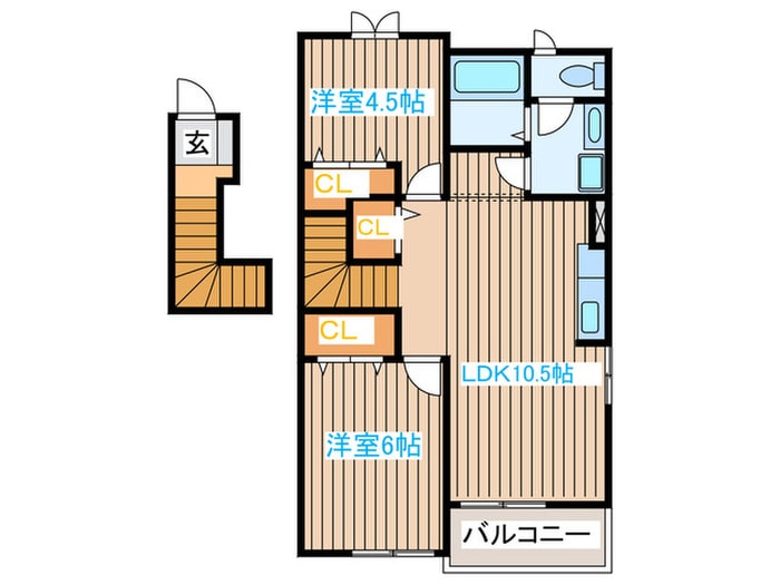 間取り図 キャピタル広瀬Ⅱ
