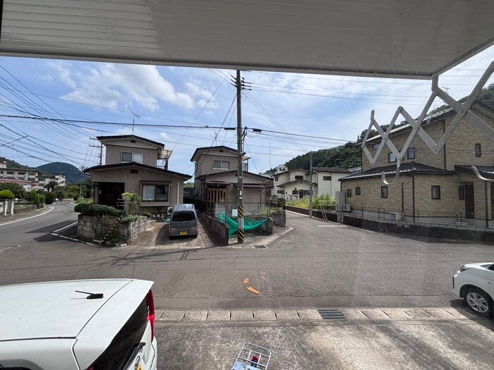 室内からの展望 グリーンハイツ