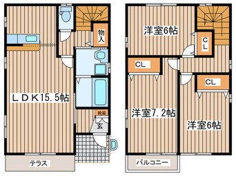 間取図 東仙台2丁目戸建