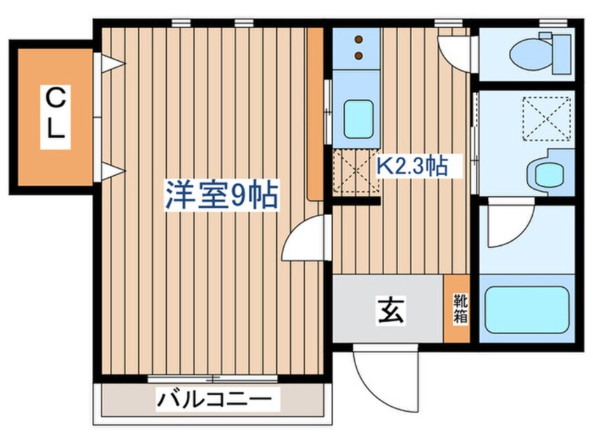 間取図 ストゥディオ・ローズマリー
