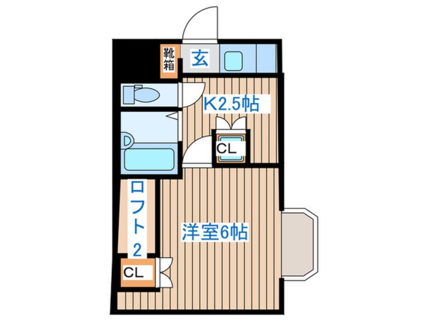 間取図 Dene青山