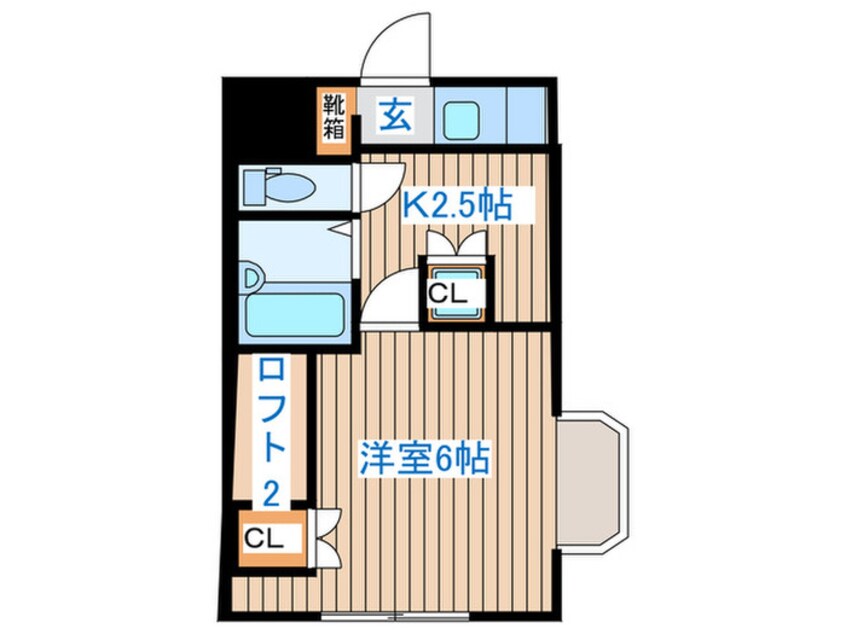 間取図 Dene青山