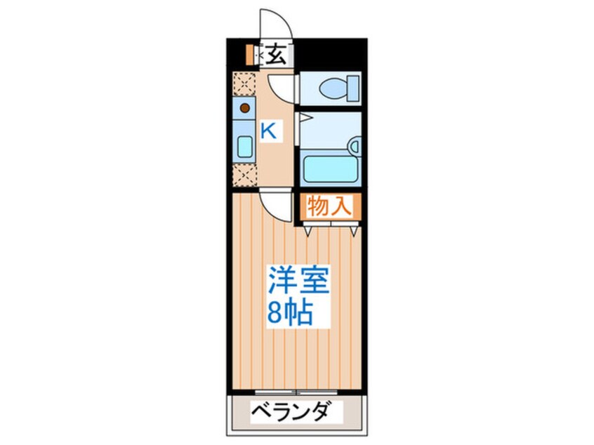 間取図 ロイヤルヒルズ片桐