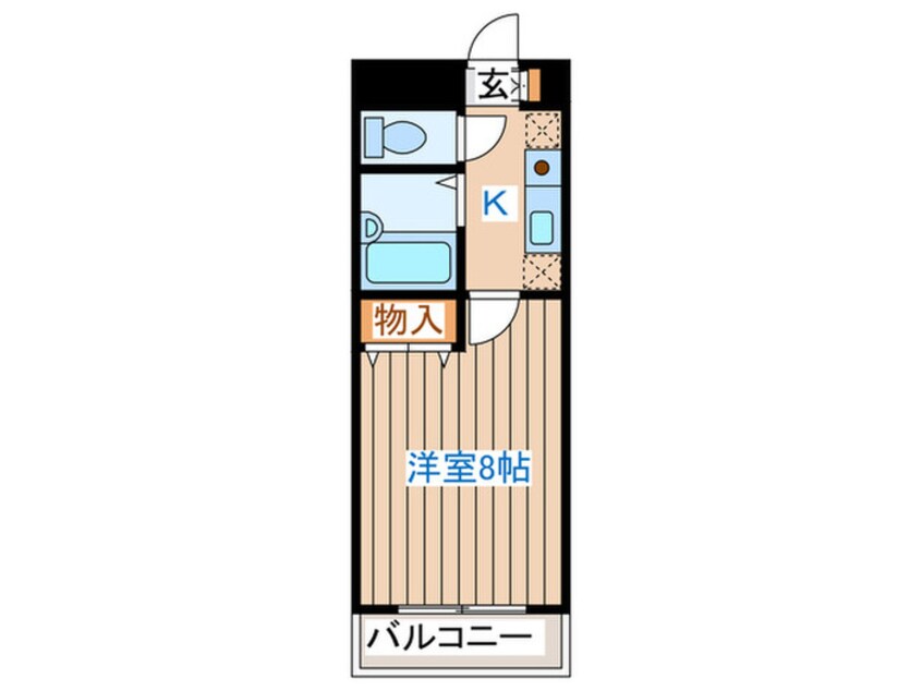 間取図 ロイヤルヒルズ片桐