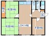阿部パークビレッジ1号棟 3LDKの間取り