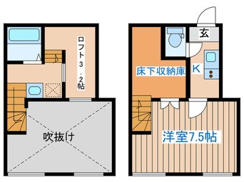 間取図 ルナプレナ