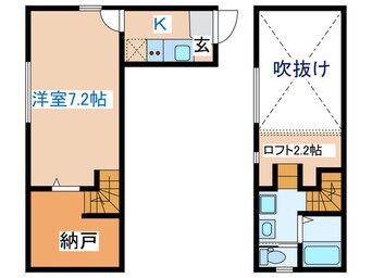 間取図 ルナプレナ