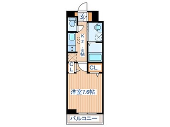 間取図 アリエッタ福室M