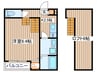 ウィルレジデンス宮城野 1Kの間取り