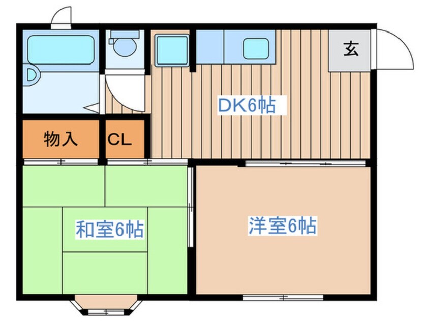 間取図 メゾン1410